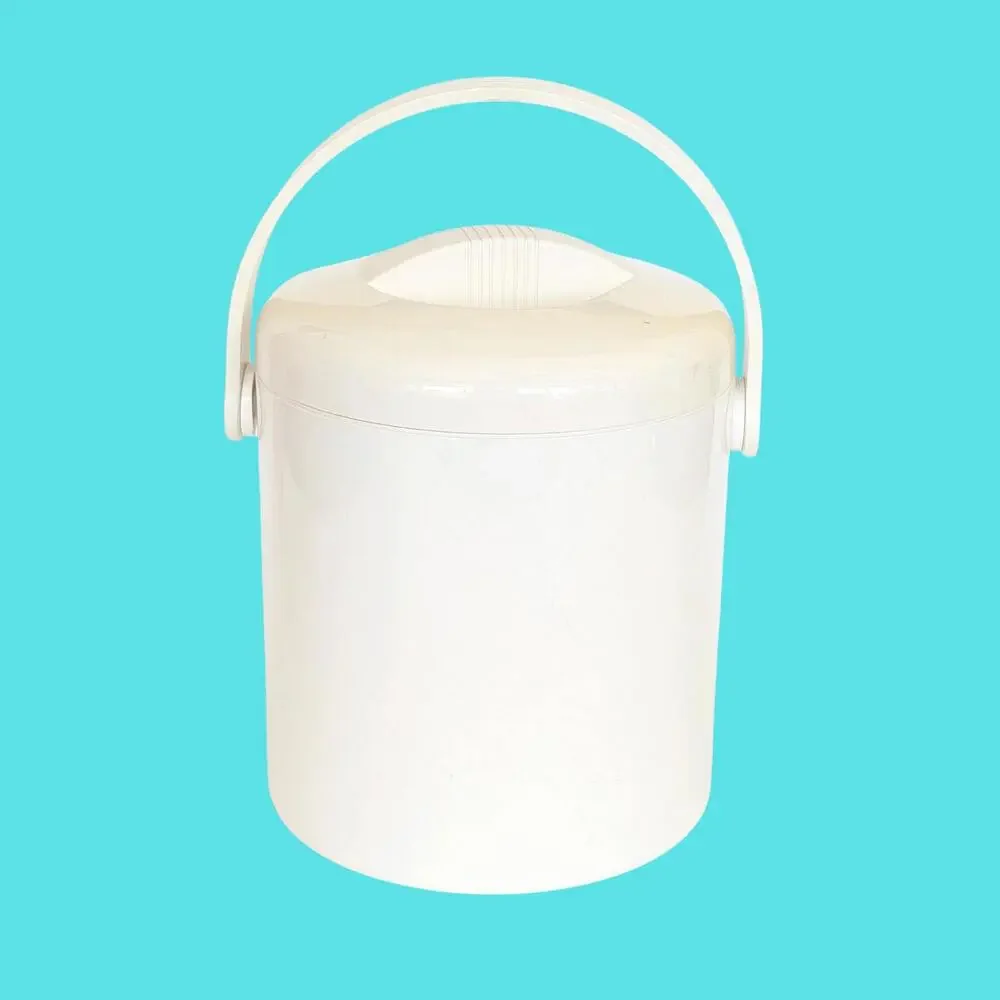 1980s Vintage Pedrini Lillo Art Deco Ice Bucket - Made in Italy